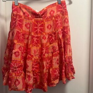 Anthropologie Colorful Skirt Womens Size Small